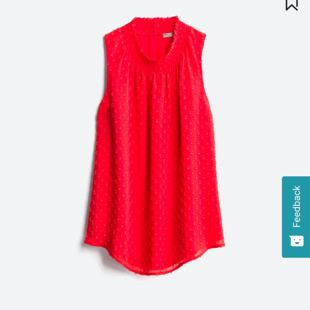Daniel Rainn blouse, XL, red